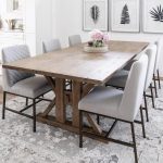 French Farmhouse Wooden Dining Table