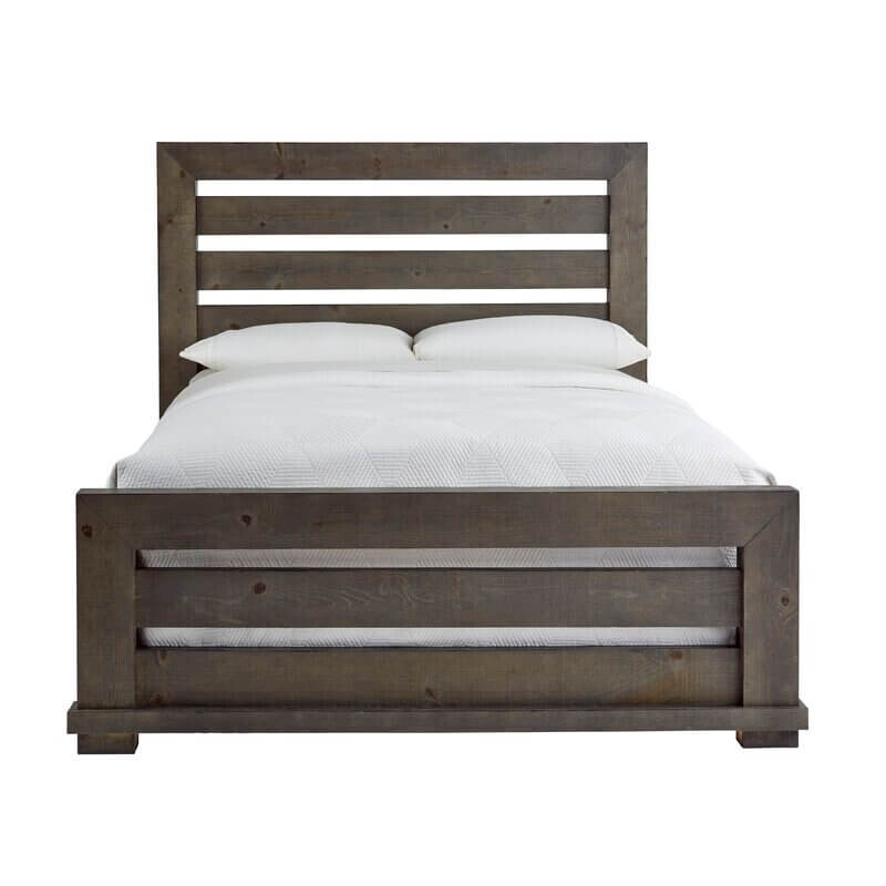 Slat wooden bed Radwell Designs