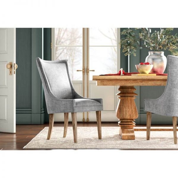 Slanted arms dining chair - Radwell Designs