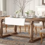 Balustrade columns dining table