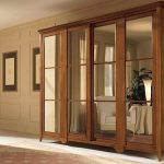 Mirror sliding doors wardrobe