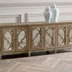 Classic 6-Door Mirrored Buffet or TV unit