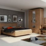 Full bedroom set with 140cm bed