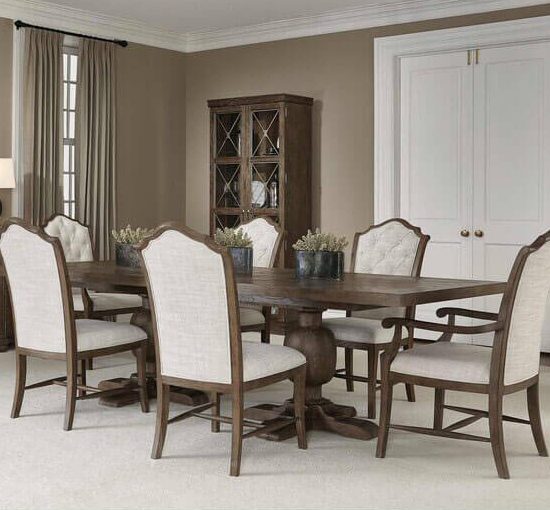 Dining set Table 220x105 and 6 chairs