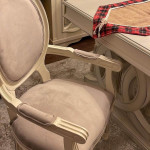 Geometric bases classic dining table - Image 4
