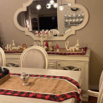Geometric bases classic dining table - Image 8