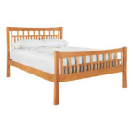 Queen size wooden bed