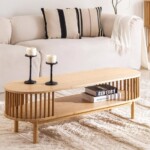Rectangular boho table