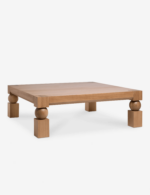 Block and sphere coffee table