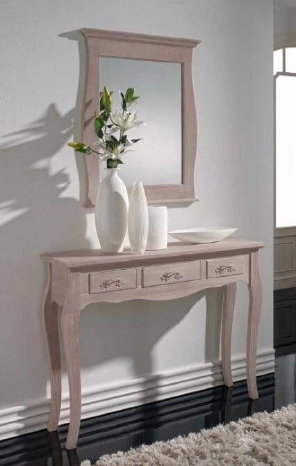 Calista Console with Mirror