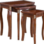 Rosetta Nest 3 pieces side table set