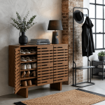 Gridline shoe storage